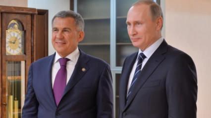 Putin, Tataristan Cumhurbaşkanı Minnihanov'a "cumhurbaşkanı" demeyecek