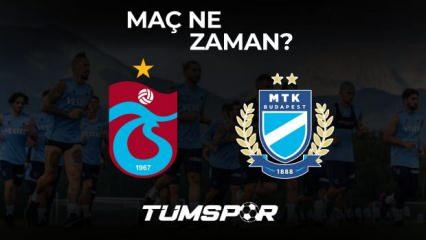 Trabzonspor MTK Budapeşte maçı ne zaman, saat kaçta ve hangi kanalda?