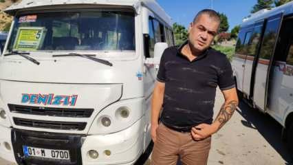 Adana'da dolmuş şoförü epilepsi geçiren çocuğu hastaneye yetiştirdi
