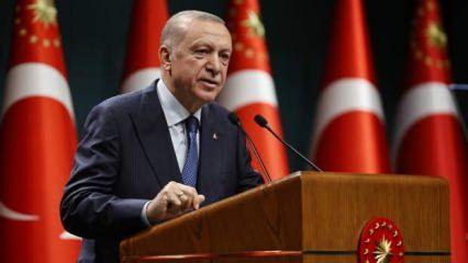 Başkan Erdoğan'dan müjde üstüne müjde! Asgari ücret tutarı kadar ödeme yapılacak