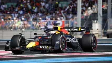 Fransa GP'de zafer Max Verstappen'in!