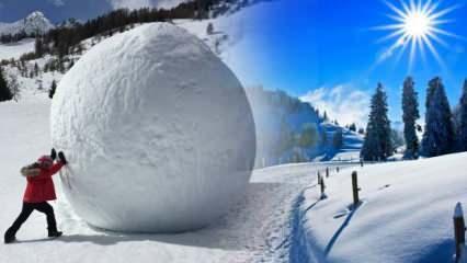 Rüyada yazın kar yağdığını görmek ne demek? Rüyada yazın kar topu oynamak...