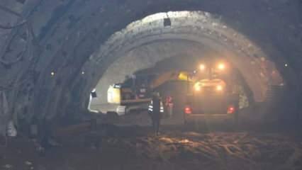 Türkiye'yi Kafkasya'ya bağlayacak Ilgar Tüneli’nde çalışmalar hızlandı