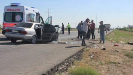 Aksaray'da otomobil ile kamyon çarpıştı: 1 ölü, 4 yaralı