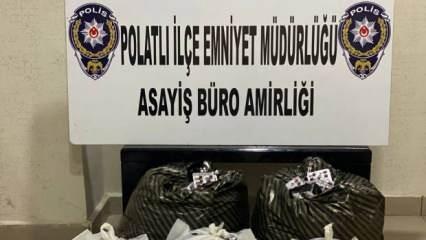 Ankara'da 28 bin uyuşturucu hap ele geçirildi