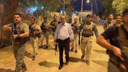 Daha önce Mukteda Sadr'ı ölümle tehdit eden eski başbakanlardan Maliki silahla sokağa indi
