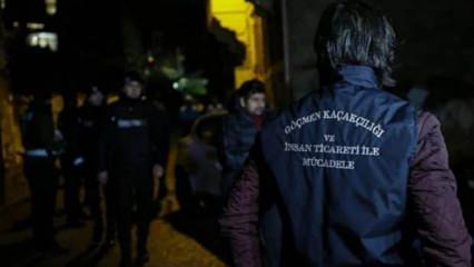 İstanbul'da bir ayda 18 bin 297 düzensiz göçmen için yasal işlem yapıldı