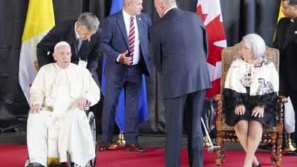 Papa Franciscus, Kanada'daki istismar olayları için özür diledi