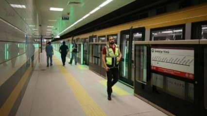 Üsküdar-Çekmeköy metro seferleri yapılamıyor