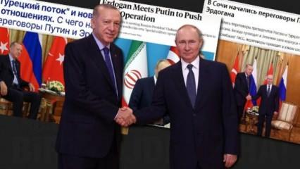 Erdoğan ve Putin görüşmesi dünya basınında: Söz verdiler