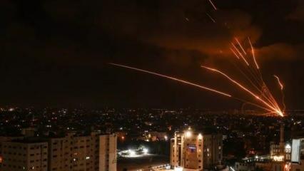 Gazze'de roketler fırladı; İsrail'den siren sesleri yükseldi