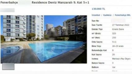 Ev sahipleri abarttı: Kadıköy'de 130 bin liraya kiralık daire