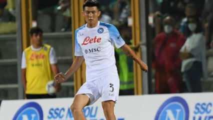 Kim Min-jae, Napoli'de ilk maçına çıktı