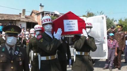 Şehit Piyade Uzman &Ccedil;avuş Reşat Ergin, son yolculuğuna uğurlandı