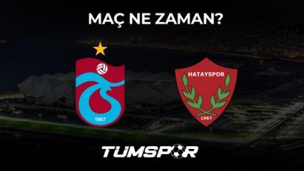 Trabzonspor Hatayspor maçı ne zaman, saat kaçta ve hangi kanalda?