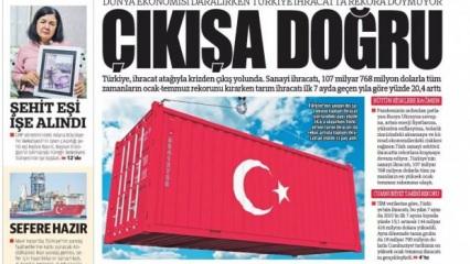 Türkiye ihracatta rekora doymuyor - 6 Ağustos gazete manşetleri