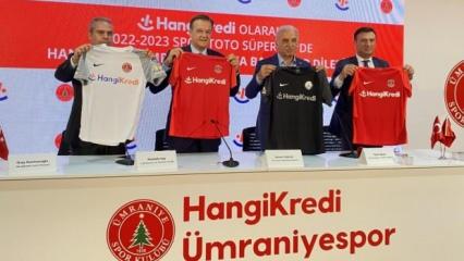 Ümraniyespor'un yeni sponsorları belli oldu