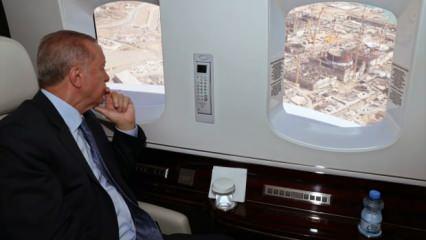Cumhurbaşkanı Erdoğan, Akkuyu'da incelemelerde bulundu