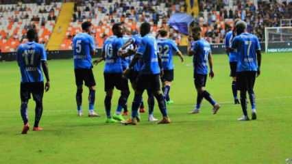 Adana Demirspor, Sivasspor'u 3 golle yıktı