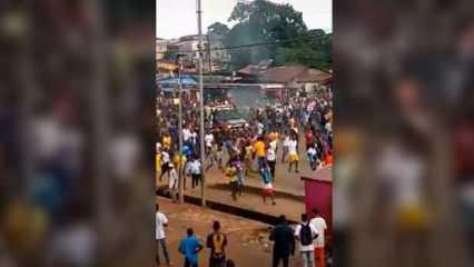 Batı Afrika ülkesi Sierra Leone'de sokağa çıkma yasağı ilan edildi
