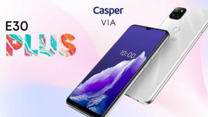 Casper'ın orta segment telefonu VIA E30 Plus Türkiye’de satışa sunuldu