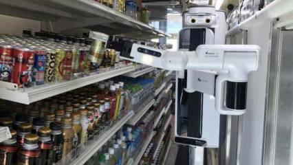 Japonya'da bir market robot kullanmaya başlıyor