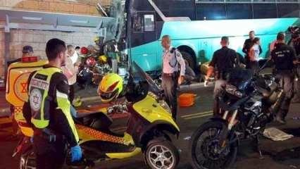 Kudüs’te kontrolden çıkan otobüs yayalara çarptı: 3 ölü, 6 yaralı
