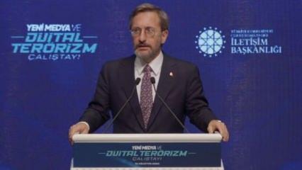 İletişim Başkanı Fahrettin Altun'dan 'siber saldırı' açıklaması