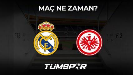 Real Madrid Eintracht Frankfurt UEFA Süper Kupa maçı ne zaman, saat kaçta ve hangi kanalda?
