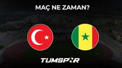 Türkiye Senegal İslami Dayanışma Turnuvası futbol maçı ne zaman, saat kaçta ve hangi kanalda?