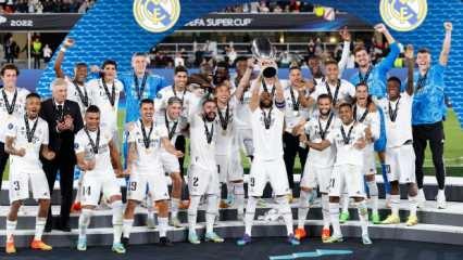 UEFA Süper Kupa Finali'nde zafer Real Madrid'in