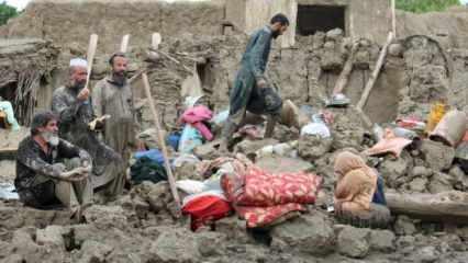 Afganistan'da meydana gelen sel felaketinde 20 kişi öldü