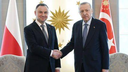 Son dakika... Polonya Cumhurbaşkanı Duda'dan Başkan Erdoğan'a teşekkür