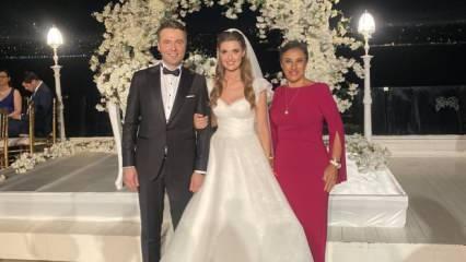 Düğüne ünlü akını: İki spiker Pınar Erbaş ve Mehmet Akif Ersoy evlendi