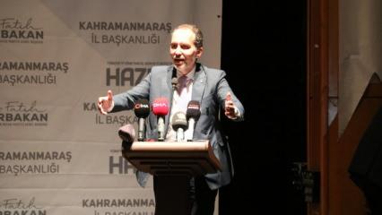 Fatih Erbakan: Türkiye’nin en hızlı büyüyen partisi haline geldik