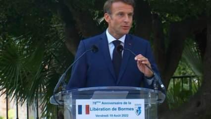 Fransa Cumhurbaşkanı Macron Cezayir'e gidiyor