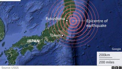 Japonya'da 5,3 şiddetinde deprem