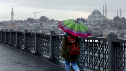 Meteorolojiden İstanbul için sağanak yağış uyarısı!