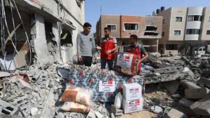 Sadakataşı Gazze’ye acil yardım ulaştırdı