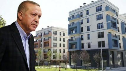 Türkiye'nin en büyük kentsel dönüşüm projesi! Anahtarlar Erdoğan'dan