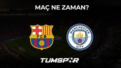 Barcelona Manchester City maçı ne zaman, saat kaçta ve hangi kanalda?