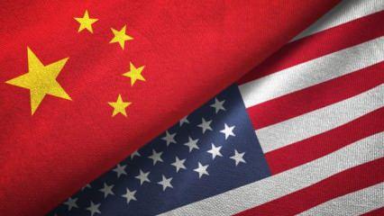 Çin'den ABD'ye sert tepki: Kırmızı çizgimize dokundunuz