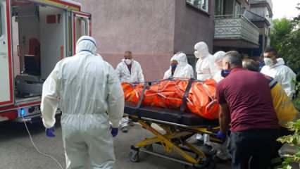 Erzurum'da ceset operasyonu: Özel kıyafetli 10 kişilik ekip 6 saat uğraştı