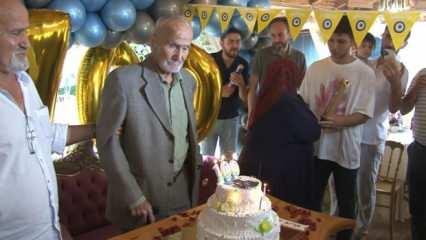 İlk doğum gününü 100 yaşında kutladı
