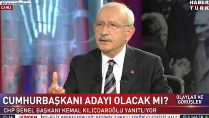 Kemal Kılıçdaroğlu'na canlı yayında "İmamoğlu mu? Yavaş mı?" diye soruldu!
