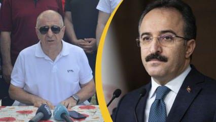 Ümit Özdağ'ın Ali Erbaş'la ilgili iddiasına İçişleri'nden tepki: İspat etmezsen alçaksın