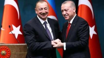 Aliyev İtalyanlara Türkiye'yi övdü