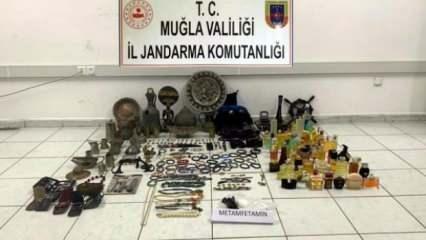 Bodrum'da antika hırsızlarına tutuklama