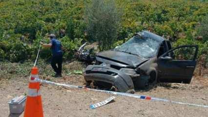 Hatay'da motosikletle otomobil çarpıştı: 1 ölü, 1 yaralı