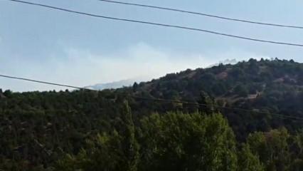 Erzurum’da orman yangını! Ekiplerin müdahalesi sürüyor